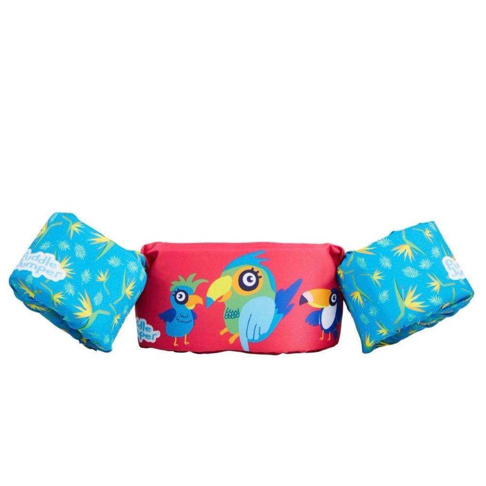 Puddle Jumper Kids Swim Vest - Blue and Pink